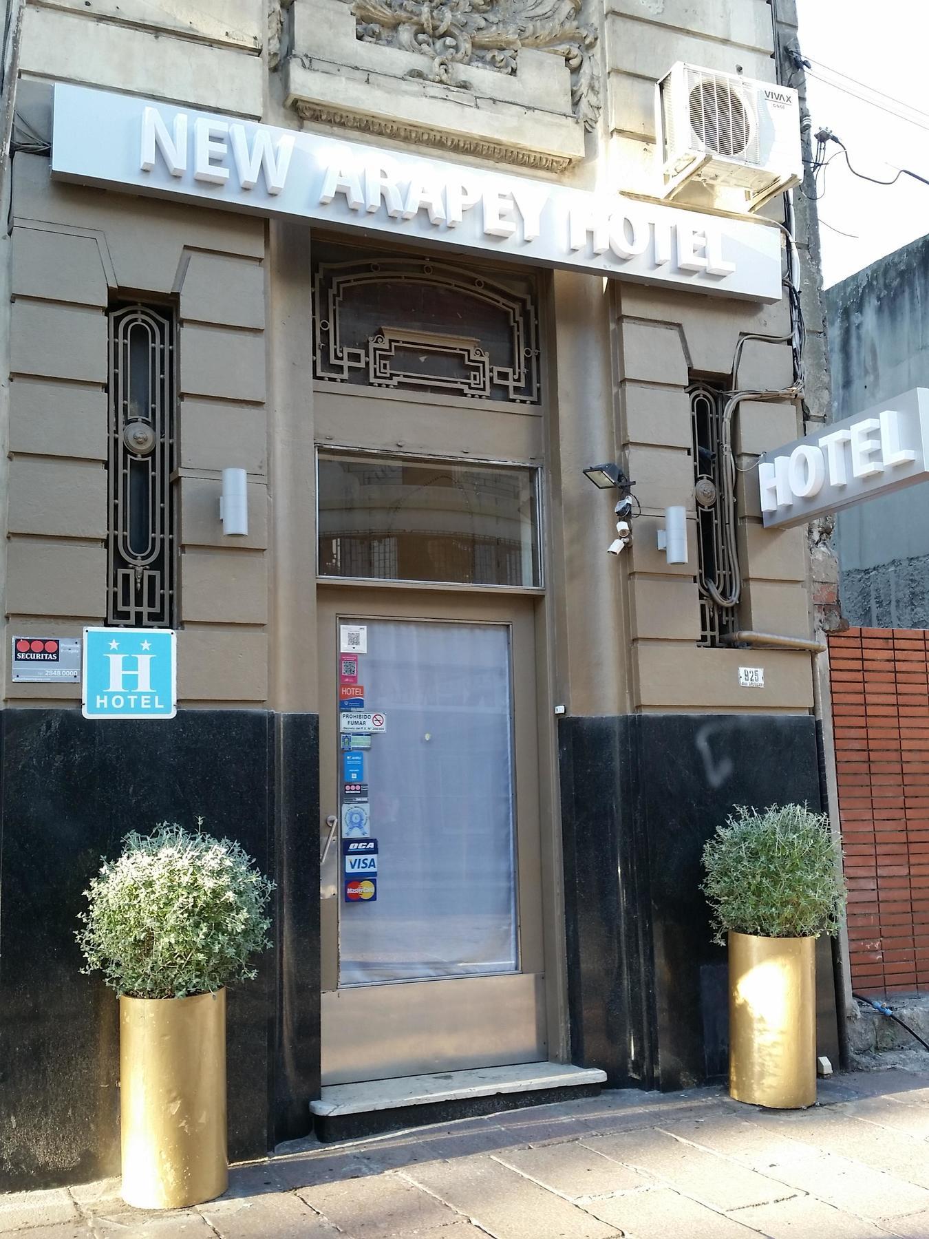 New Arapey Hotel モンテビデオ エクステリア 写真